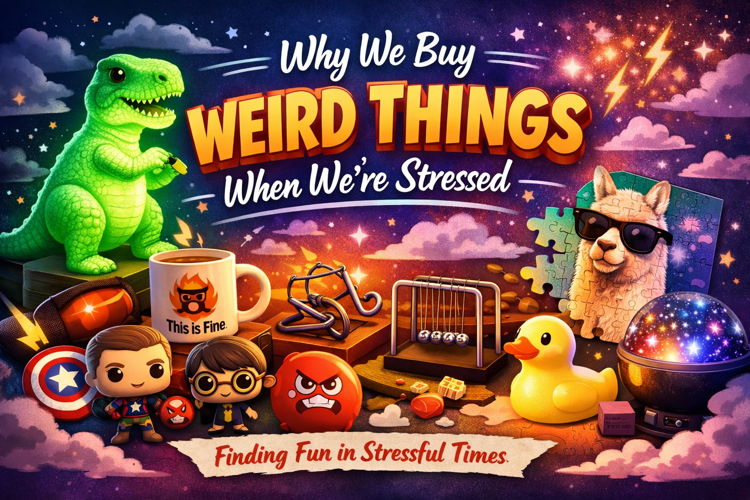 The Weirdest Things People Buy When They’re Stressed (And Why They Work)