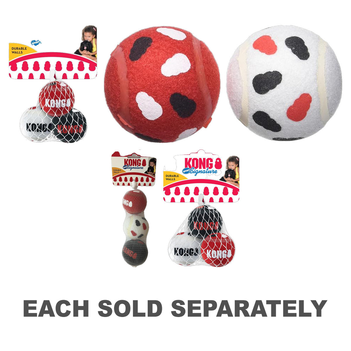 Kong Signature Sports Balls Toy
