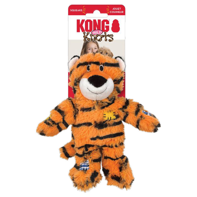 Kong Wild Knots Tiger Toy