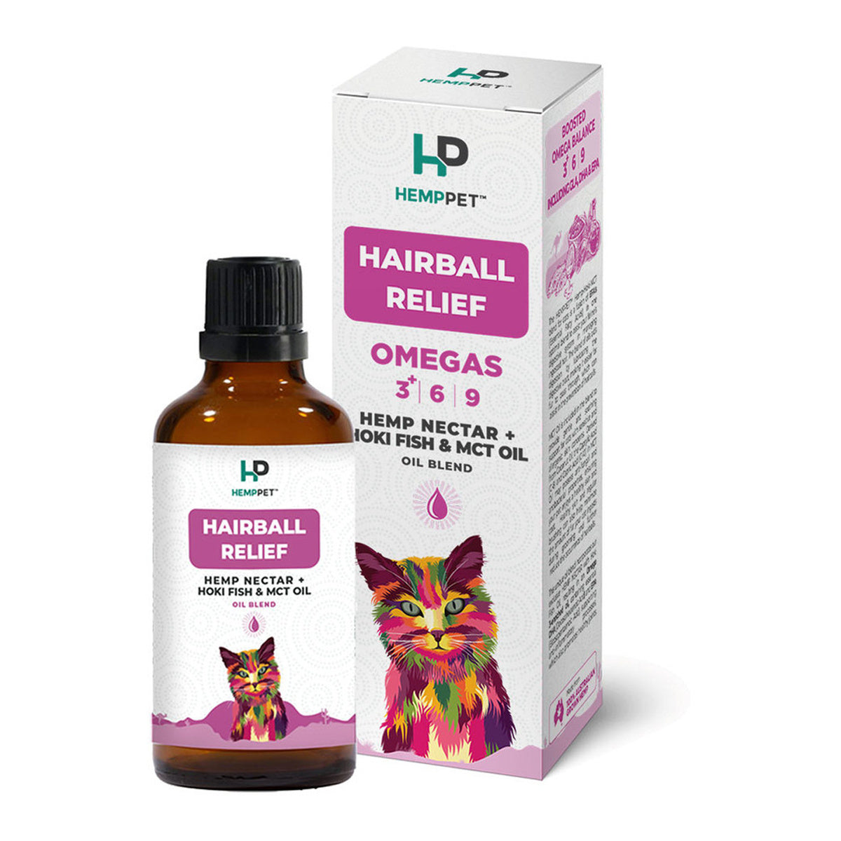 HempPet Cat Hairball Relief Nectar 100mL