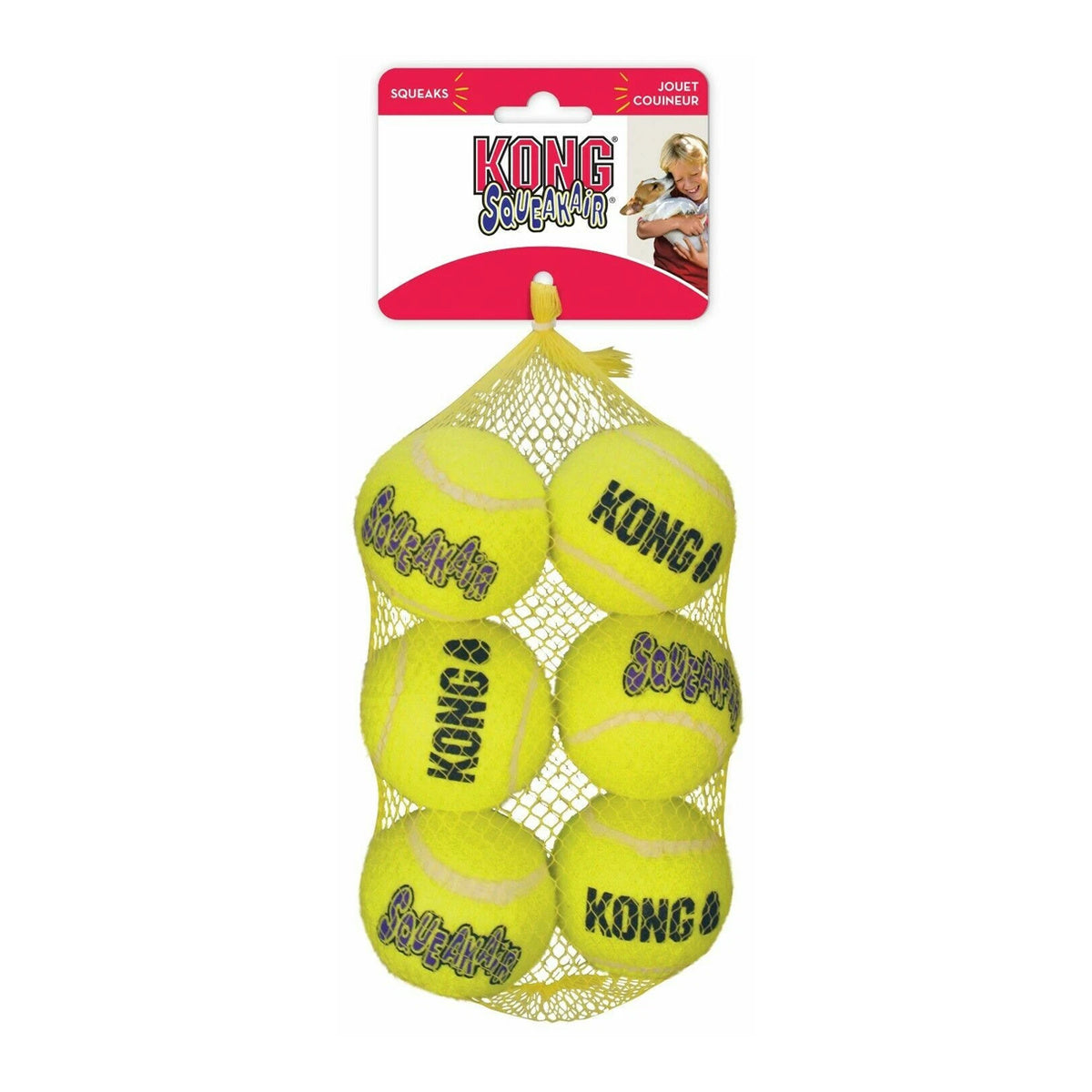 Kong Airdog Squeaker Balls (Medium)