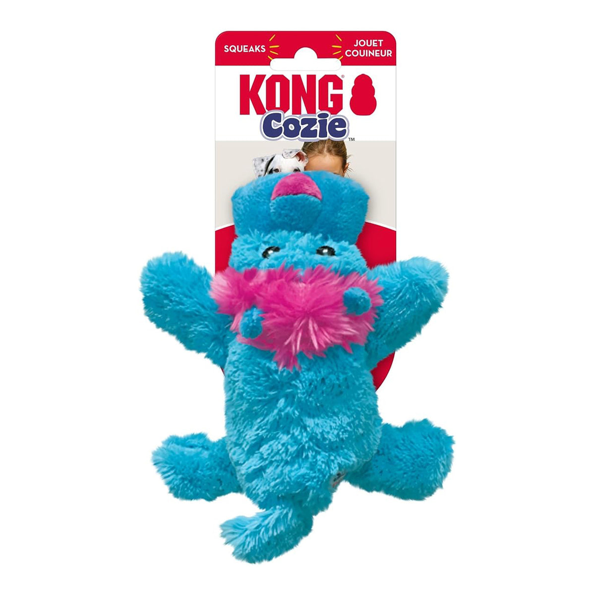 Kong Cozie King Lion Plush Toy