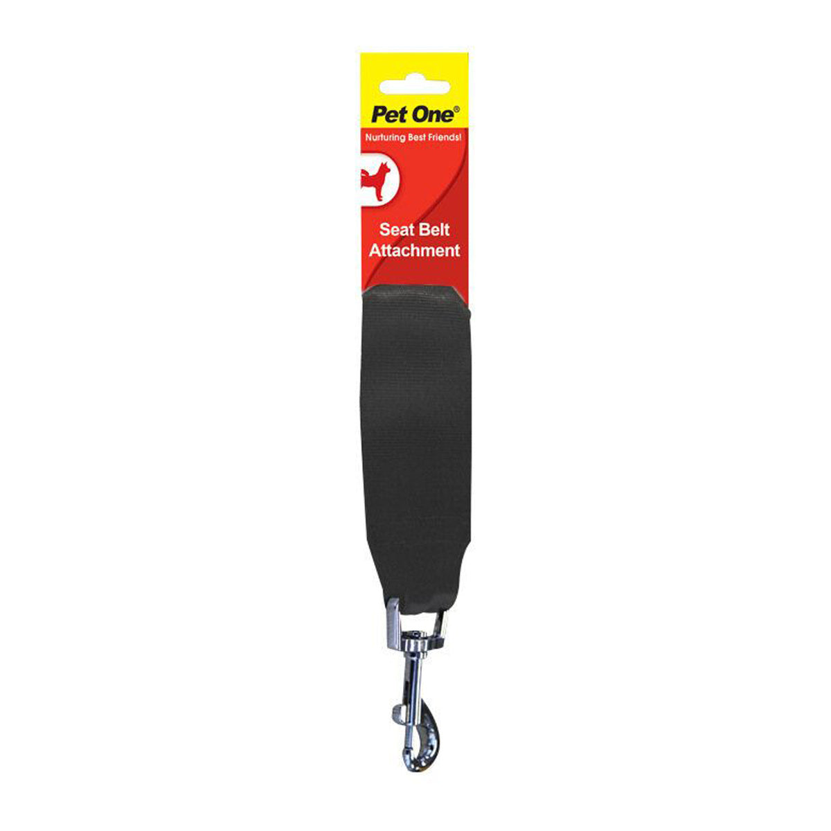 Pet One Dog Seat Belt Attachment 13cm (Black)