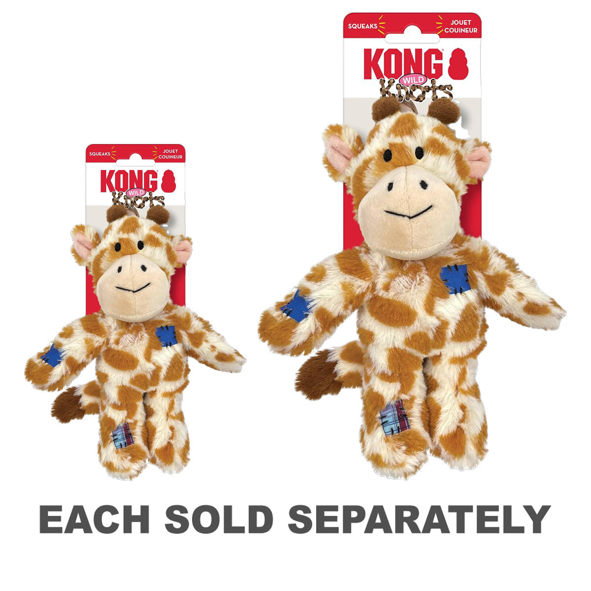 Kong Wild Knots Giraffe Toy