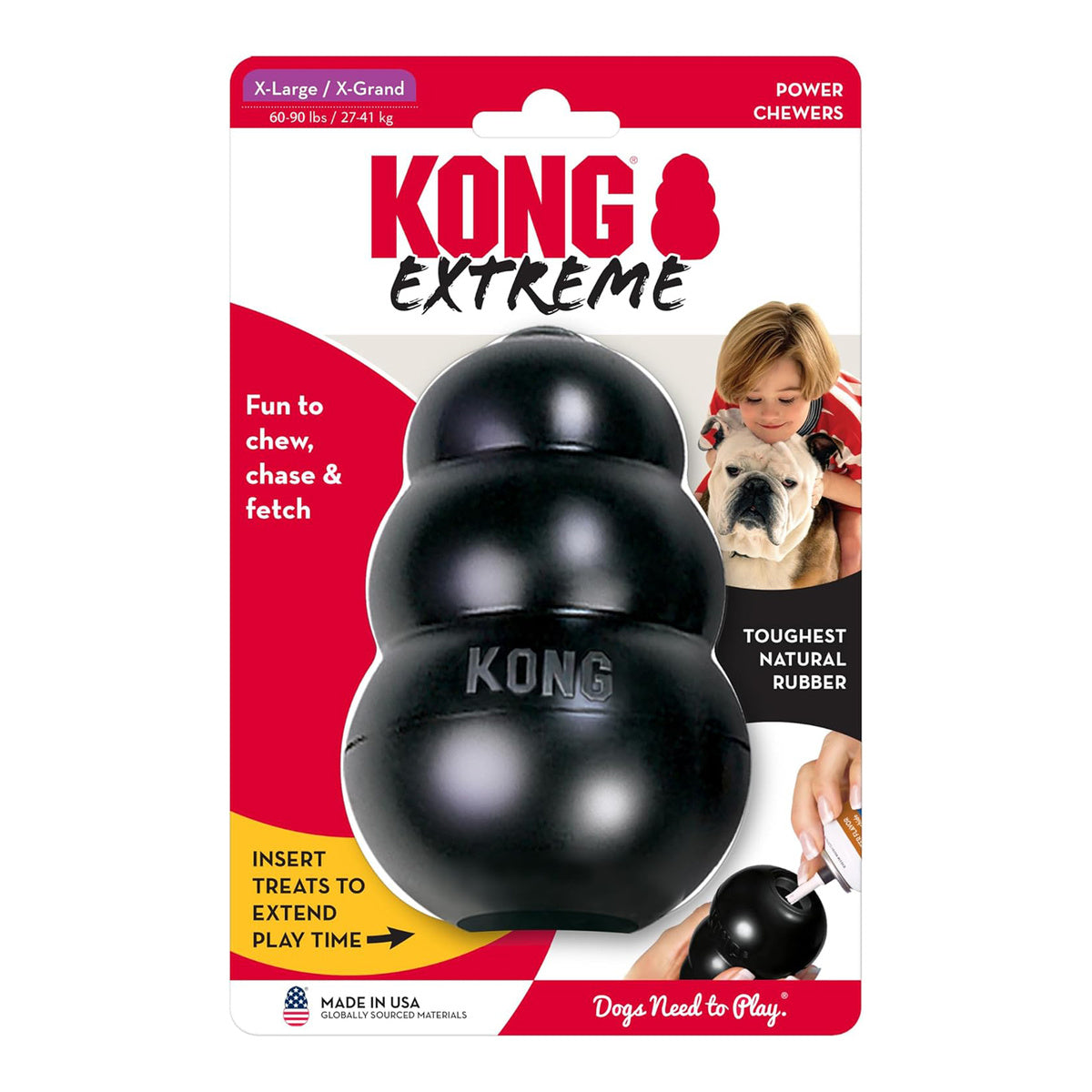 Kong Extreme Natural Rubber Dog Toy