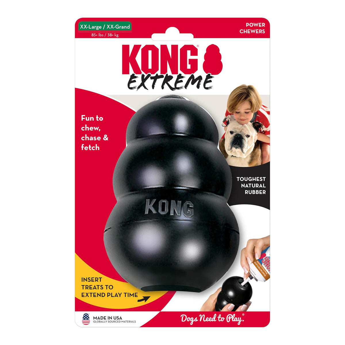 Kong Extreme Natural Rubber Dog Toy