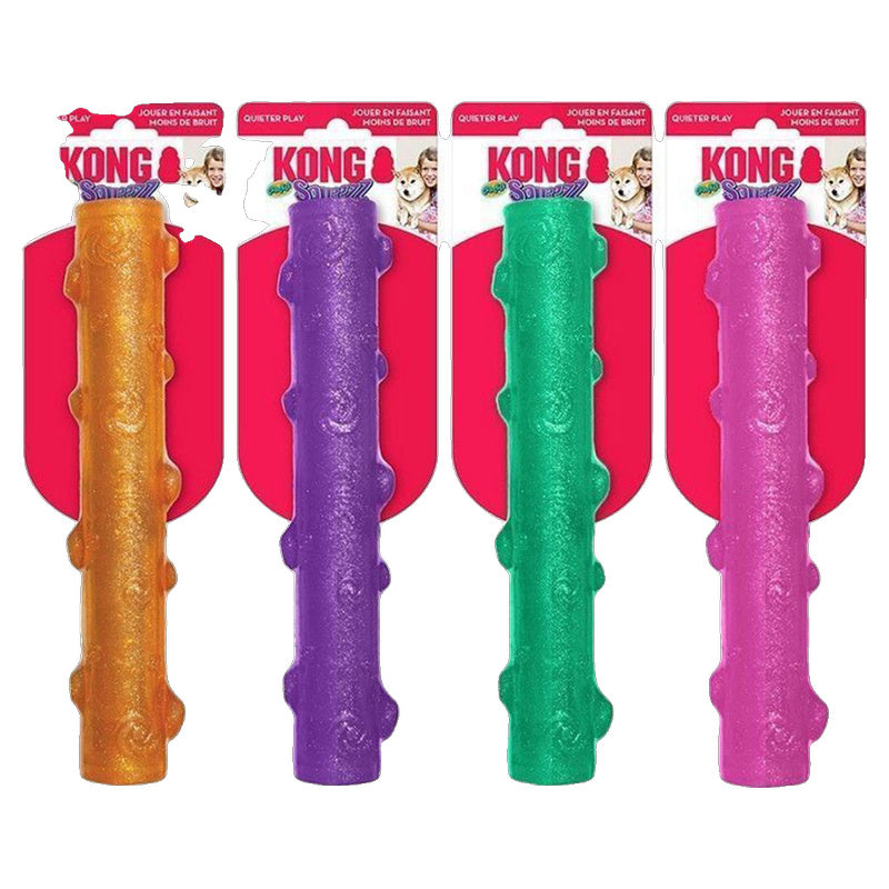 Kong Squeezz Crackle Stick Toy (1pc Random)
