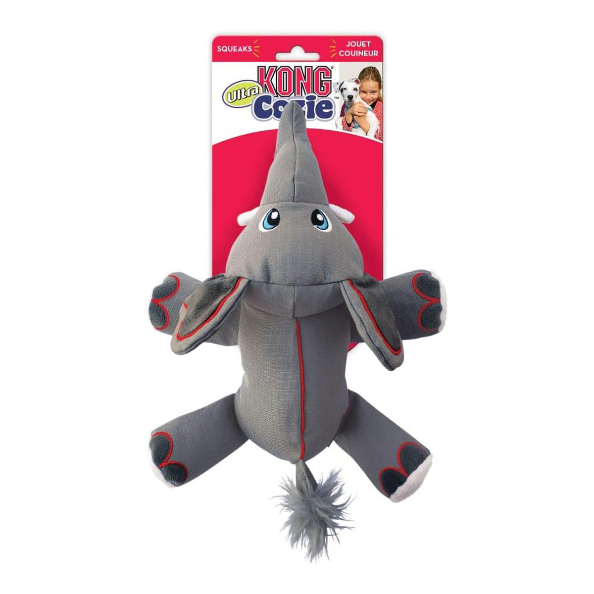 Kong Cozie Ultra Ella Elephant Plush Toy