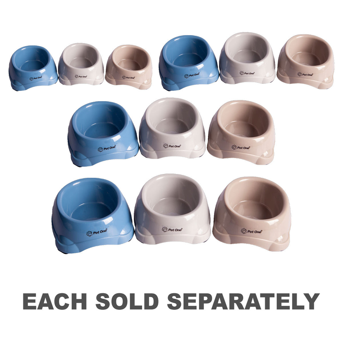 Pet One Non-Slip Bowl (1pc Random)