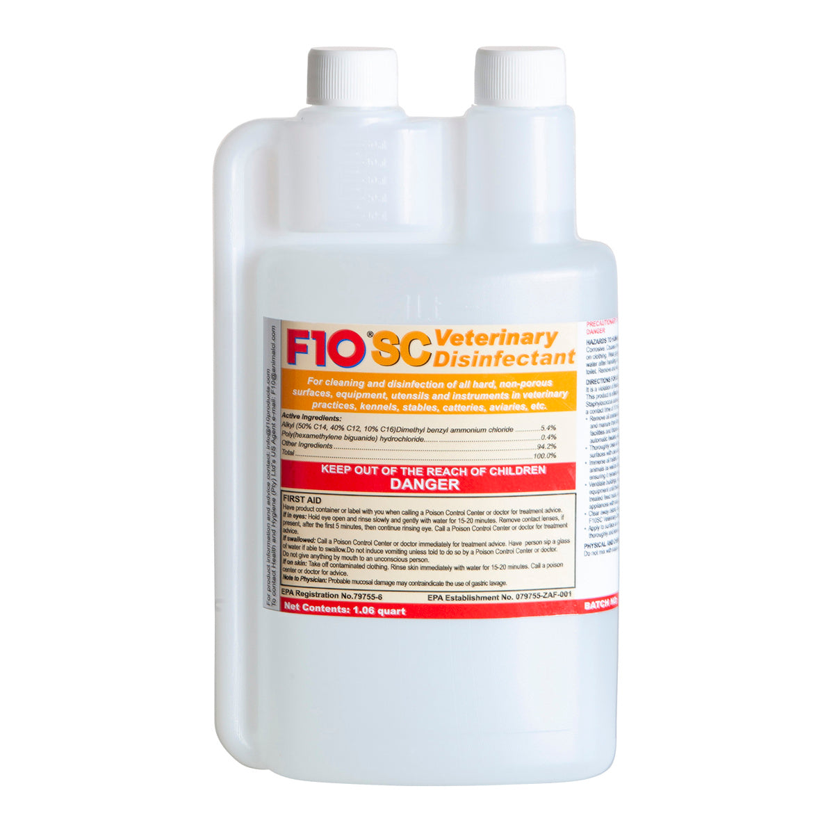 F10SC Vet Disinfectant Cleaner