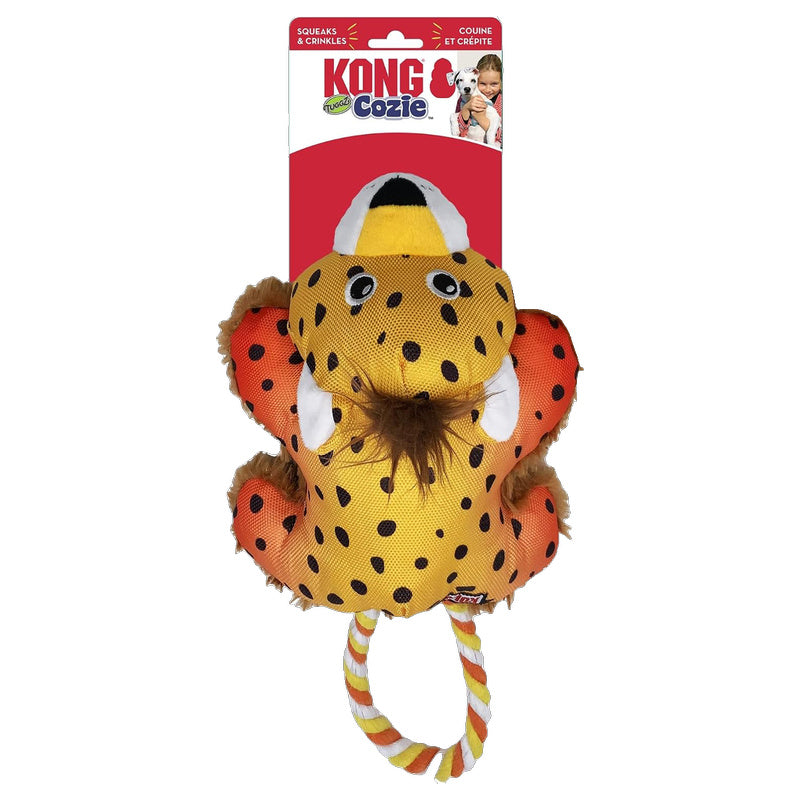 Kong Cozie Tuggz Cheetah Plush Toy