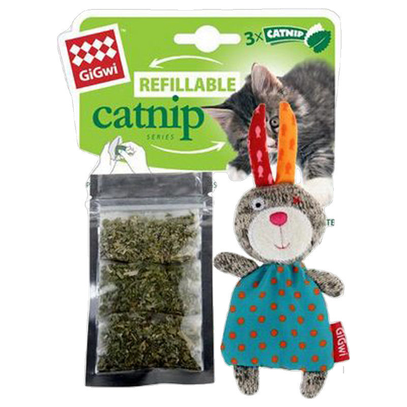 Gigwi Refillable Catnip Teabags
