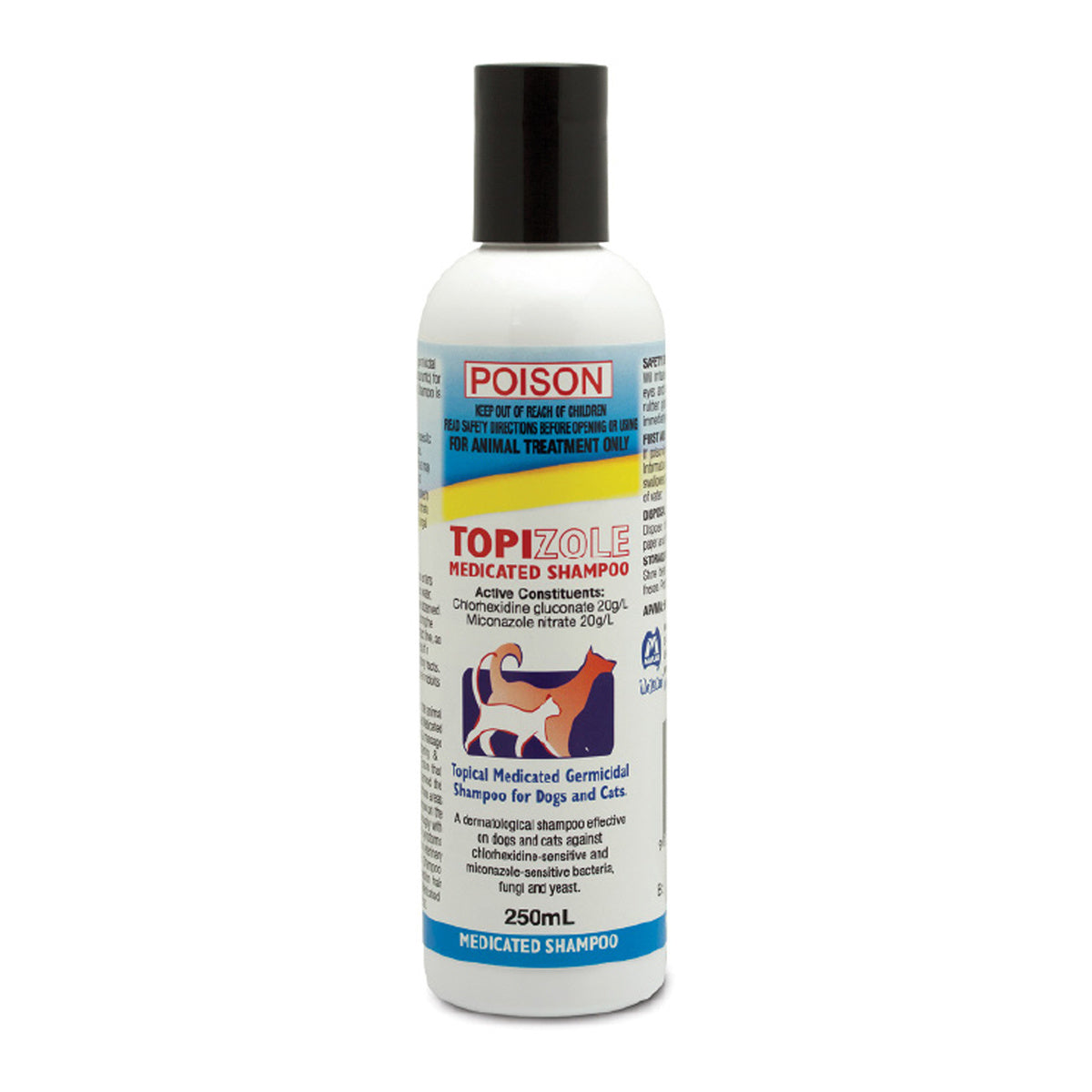 Fido Topizole Medicated Dog Shampoo 250mL