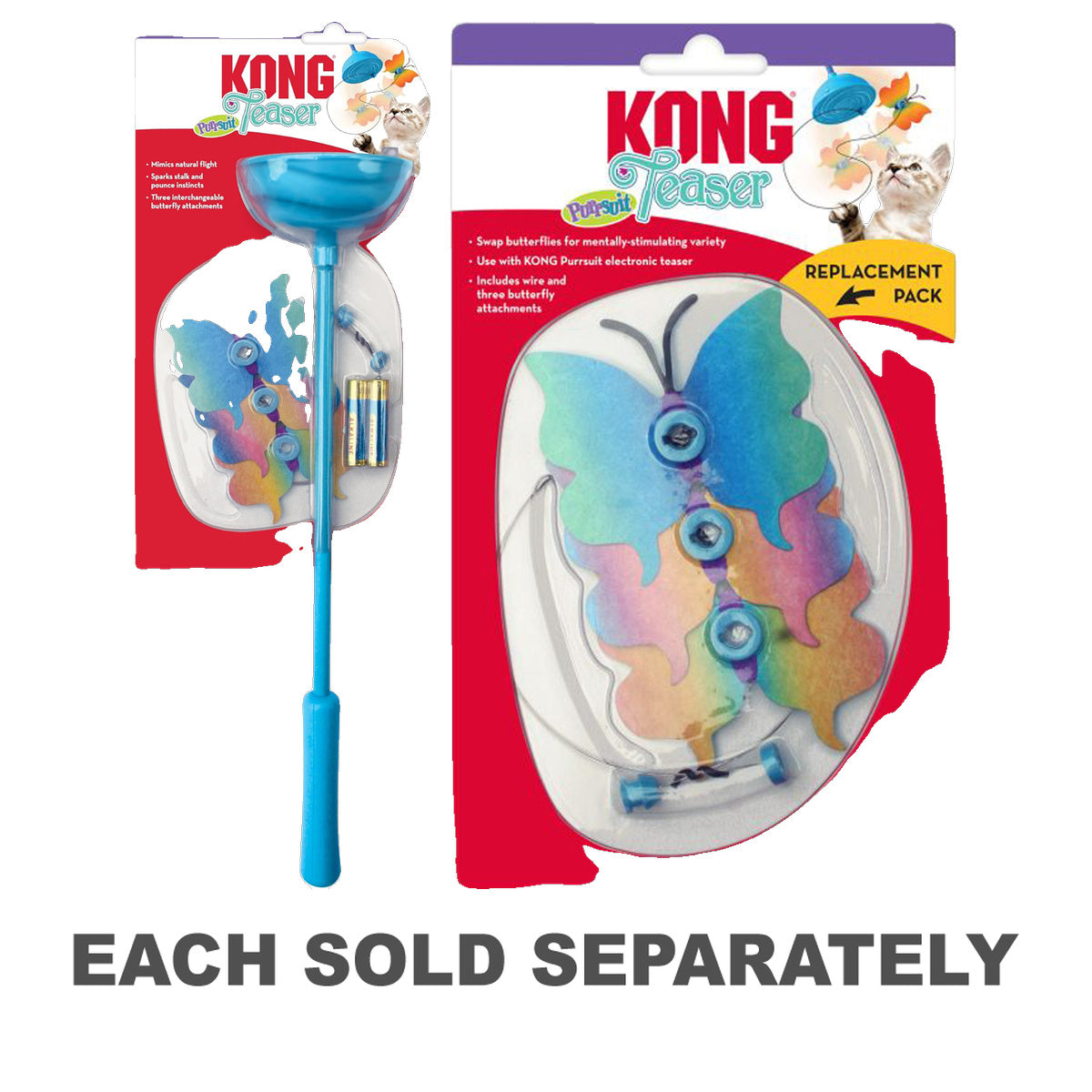 Kong Cat Purrsuit Teaser Toy