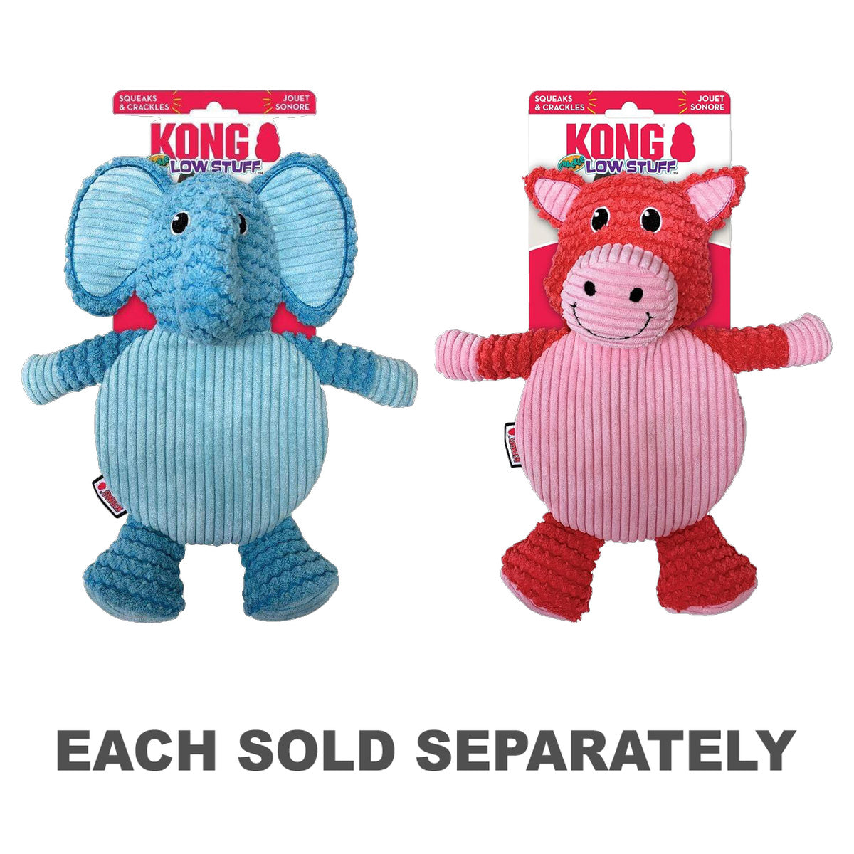 Kong Low Stuff Crackle Tummiez Toy (Large)