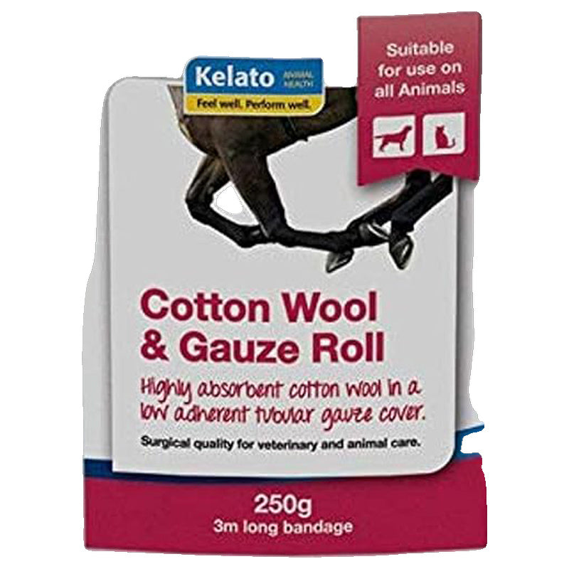 Kelato Cotton Wool & Gauze Roll