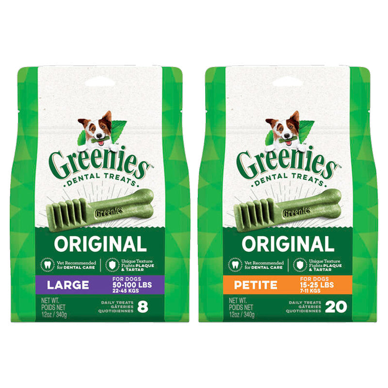 Greenies Dog Treat Pack 340g