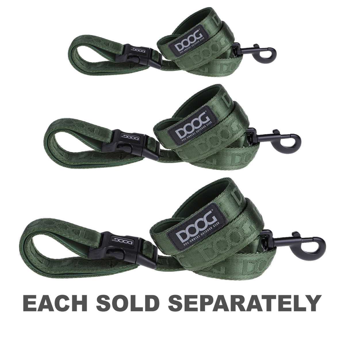 Doog Neosport Neoprene Dog Leash (Green)
