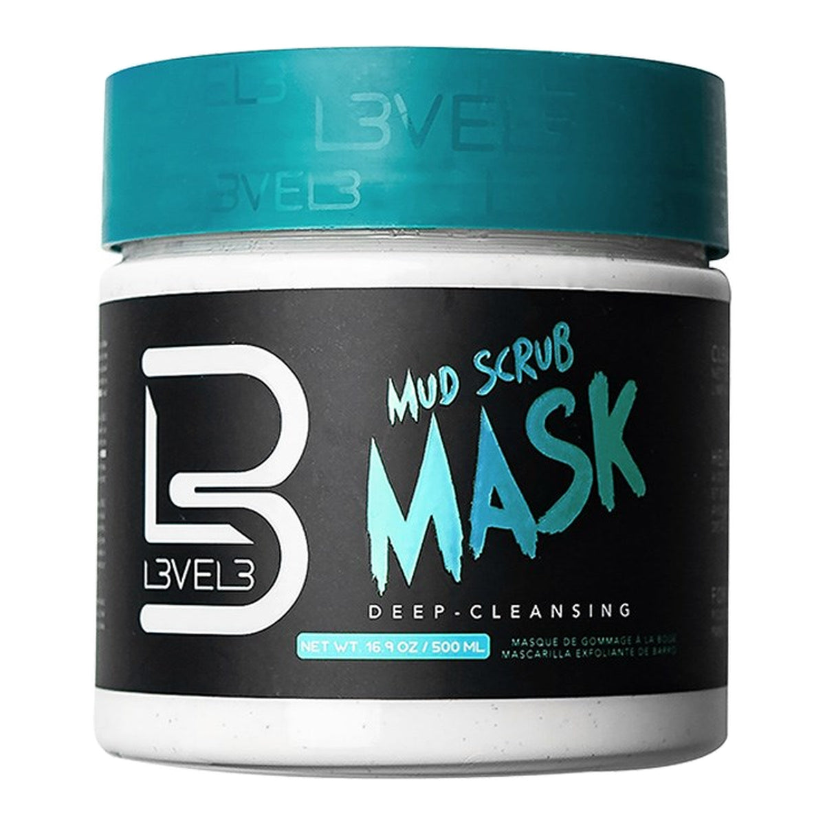 L3VEL3 Mud Facial Scrub 500mL