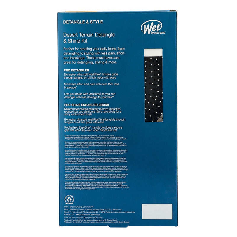 WetBrush Desert Terrain Detangle Kit (Blue)