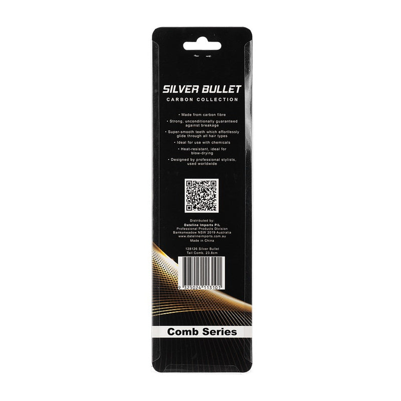 Silver Bullet Carbon Tail Comb
