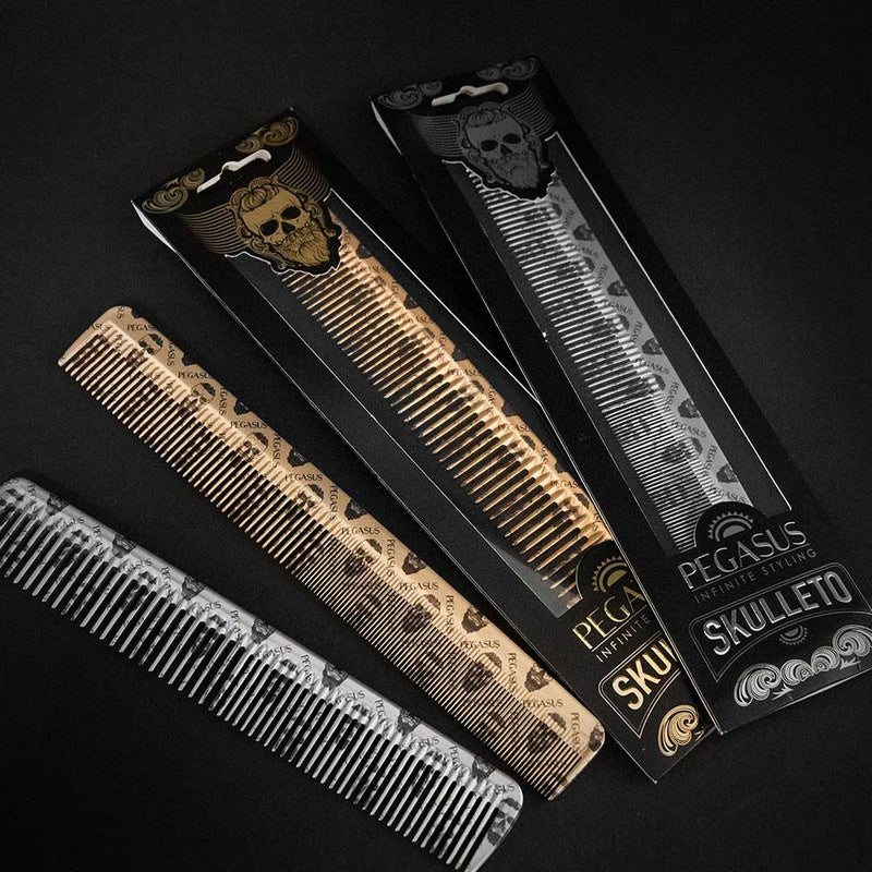 Pegasus Skulleto 210 Cutting Comb (Silver)