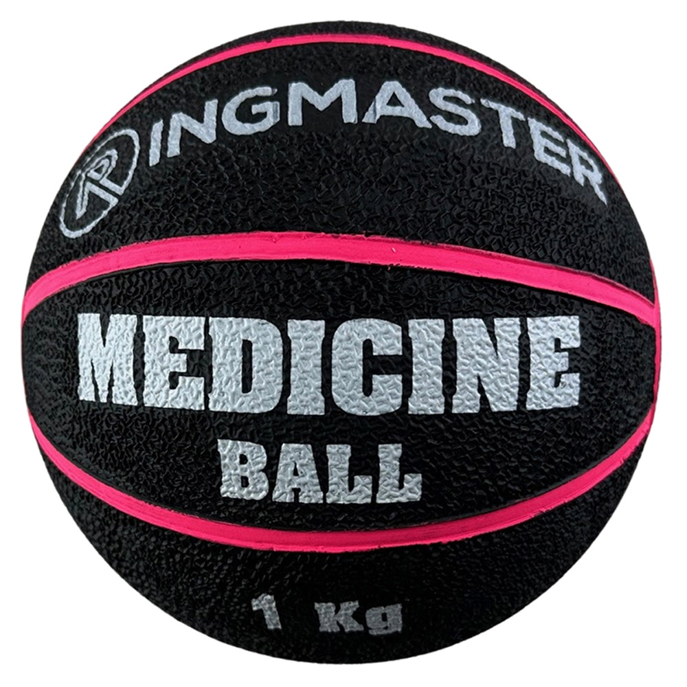 Ringmaster Medicine Ball 1kg (Black/Pink)