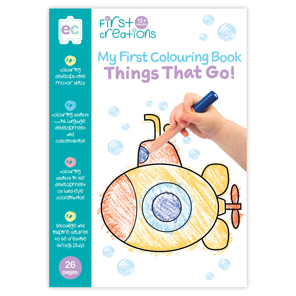 Educational Colours My First Creations Colouring Book