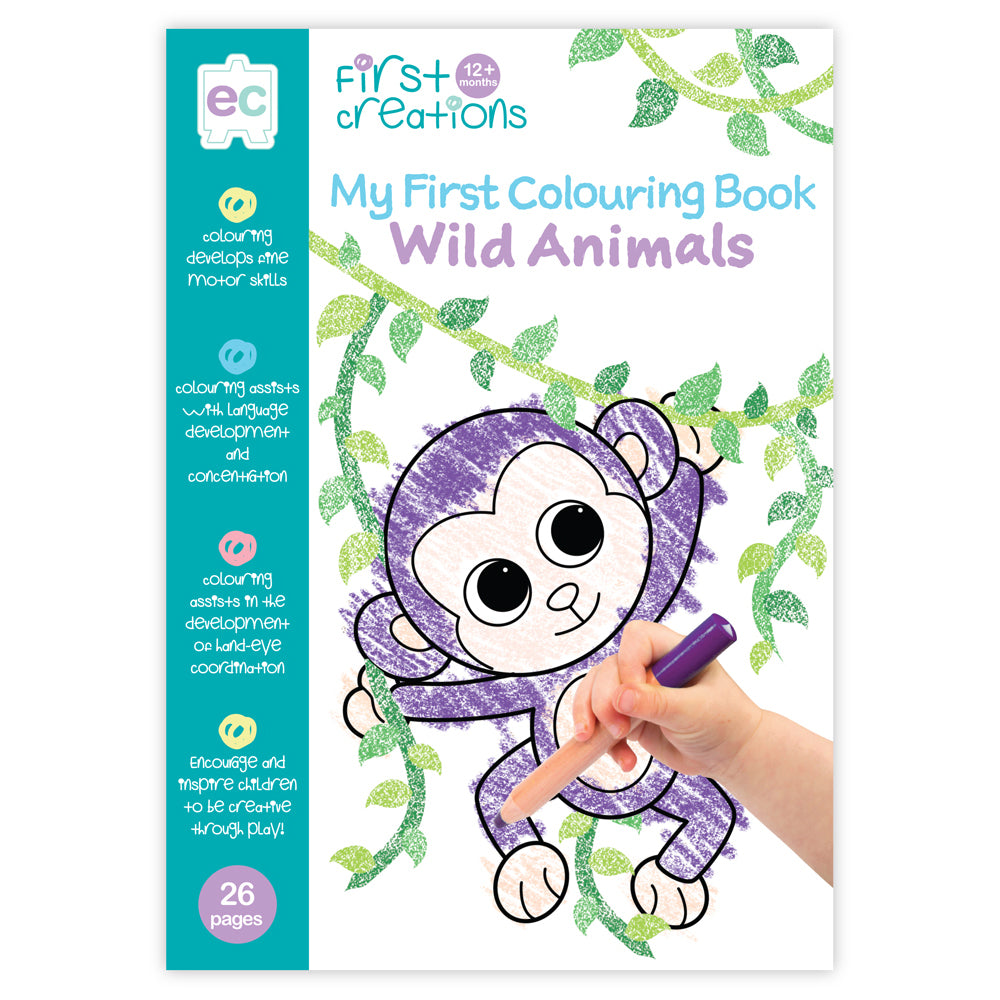 Educational Colours My First Creations Colouring Book