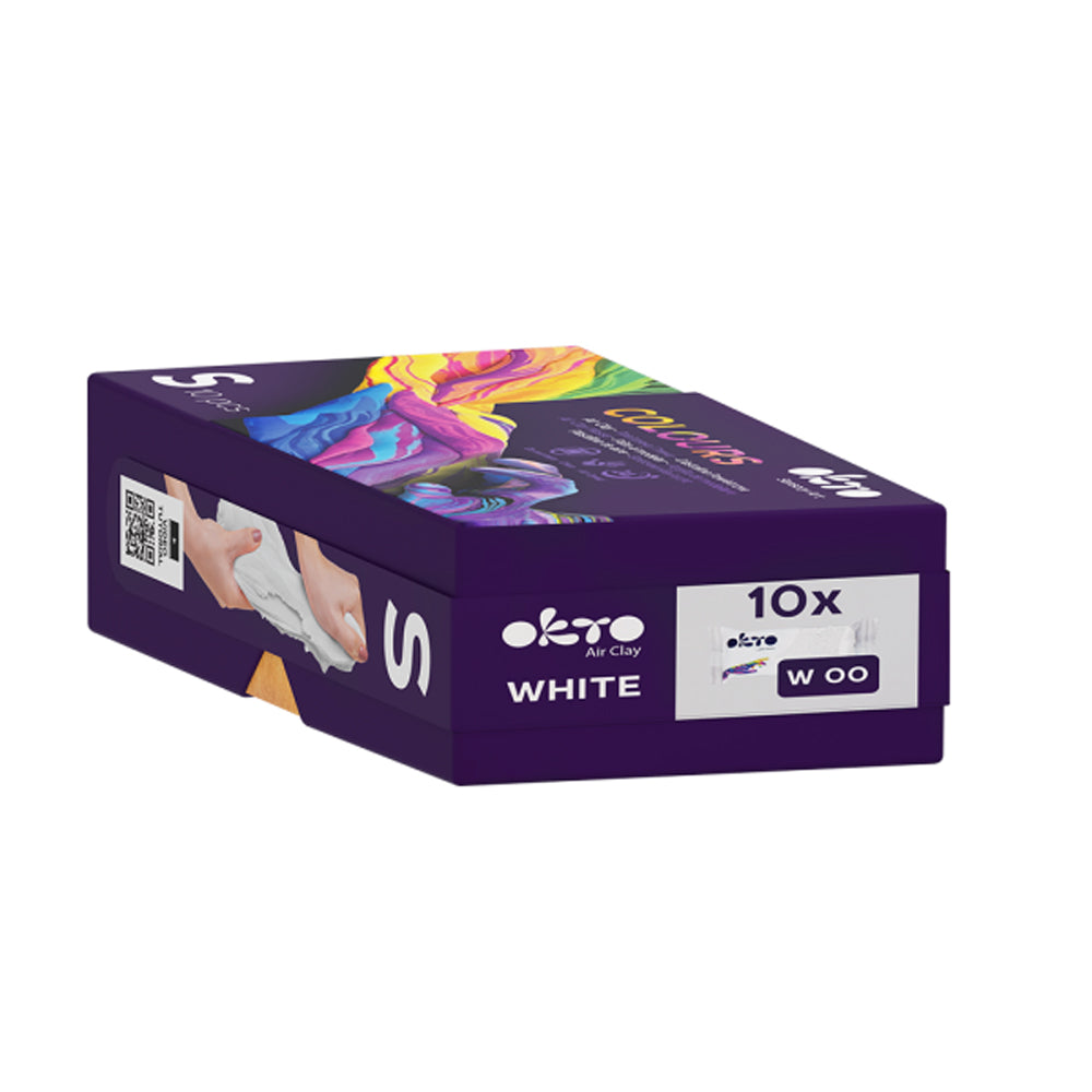 Sensory Art Air Clay Colours S 10pcs
