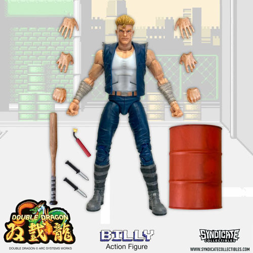 Double Dragon Billy 7'' Deluxe Figure