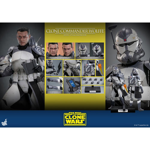 Star Wars Clone Commander Wolffe 1:6 Scale Action Figure