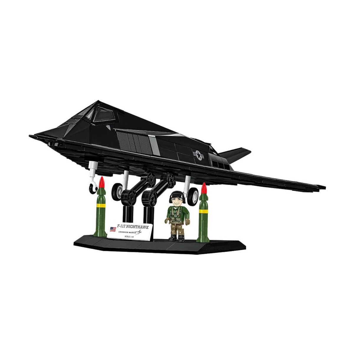 Armed Forces F-117 Nighthawk Construction Set (795 Pieces)