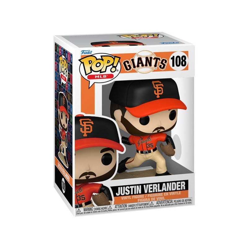 MLB: Giants Justin Verlander Pop! Vinyl