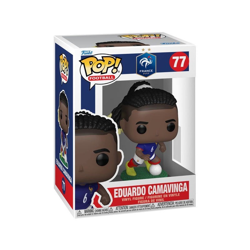 Football: France Eduardo Camavinga Pop! Vinyl