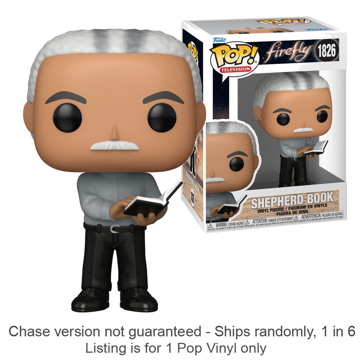 Firefly Shepherd Book Pop! Vinyl (Chase Ships 1 in 6)