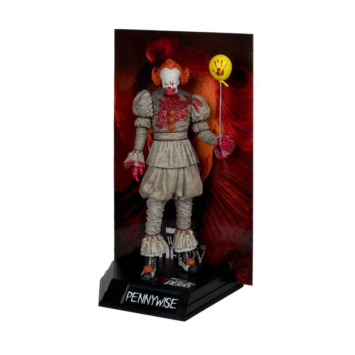 Pennywise Bloody Movie Maniacs 6" Posed Figure