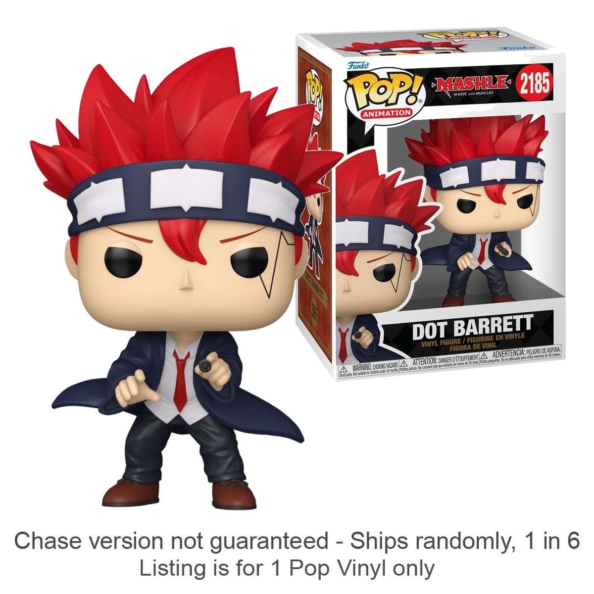 Mashle Dot Barret Pop! Vinyl (Chase Ships 1 in 6)
