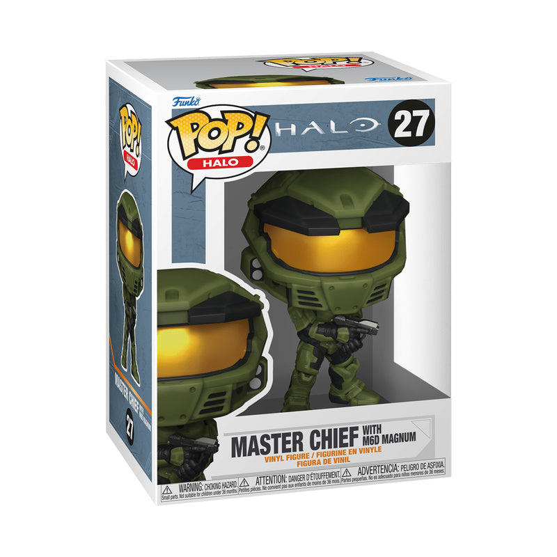 Halo (25th Anniversary) Master Chief with M6D Magnum Pop!
