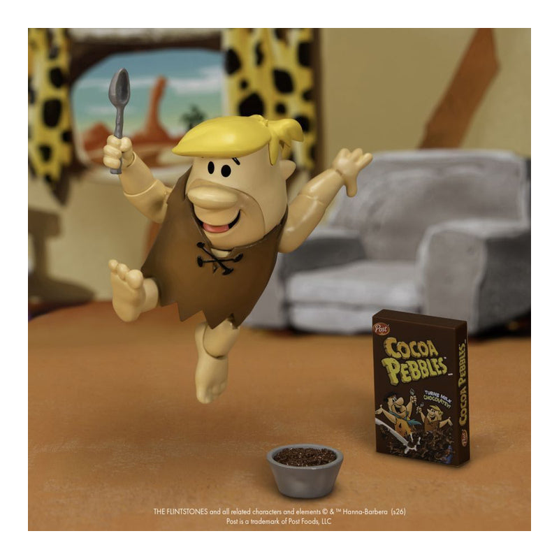 Flintstones Barney Rubble Cocoa Pebbles 1:12 Aciton Figure