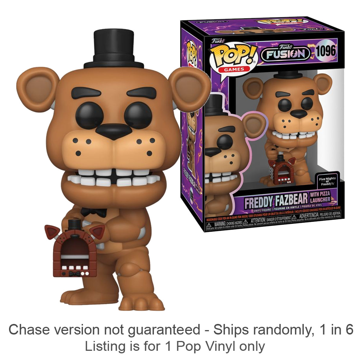Funko Fusion Freddy Fazbear Pop! Vinyl (Chase Ships 1 in 6)