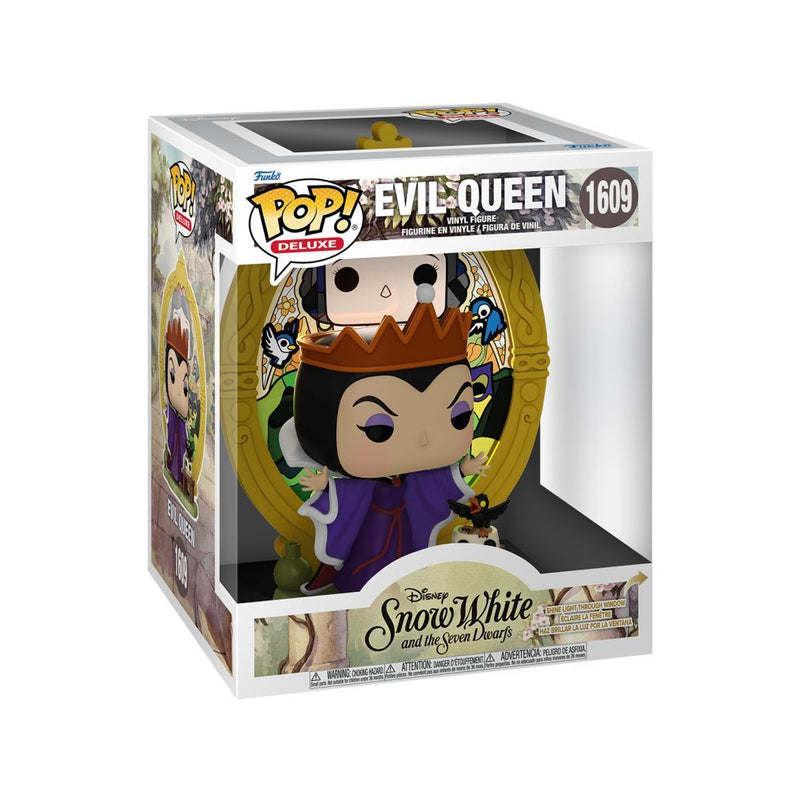Disney: Villains Evil Queen (Stained Glass) Pop! Deluxe