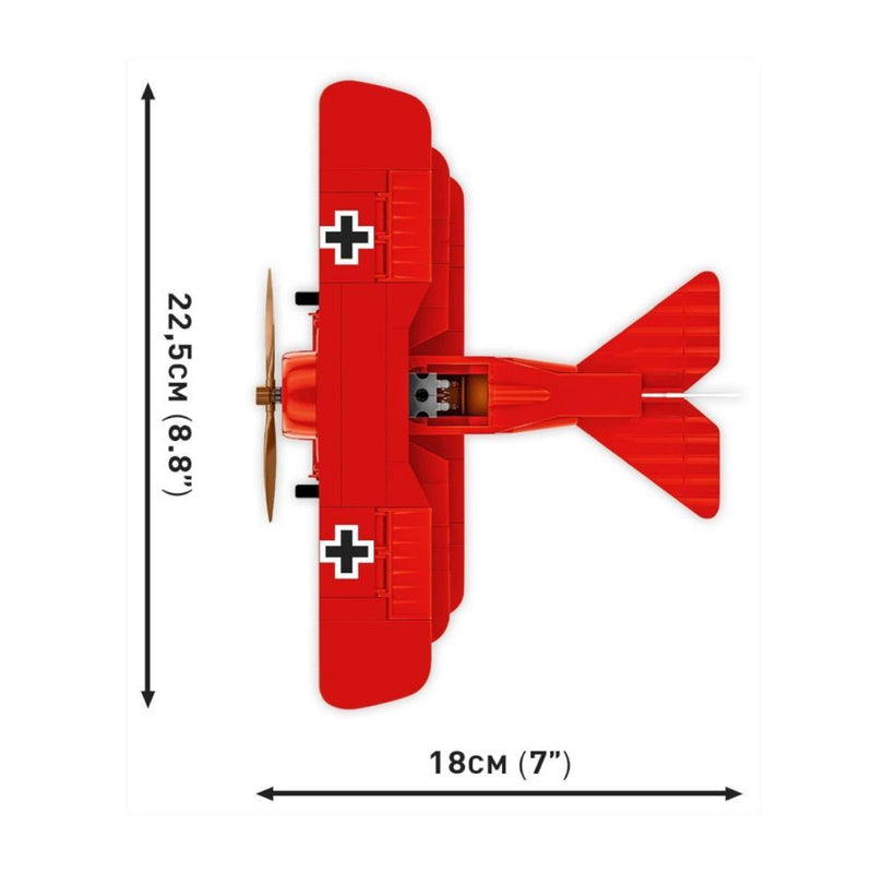 Great War Fokker Dr.1 Red Baron (221 Pcs)