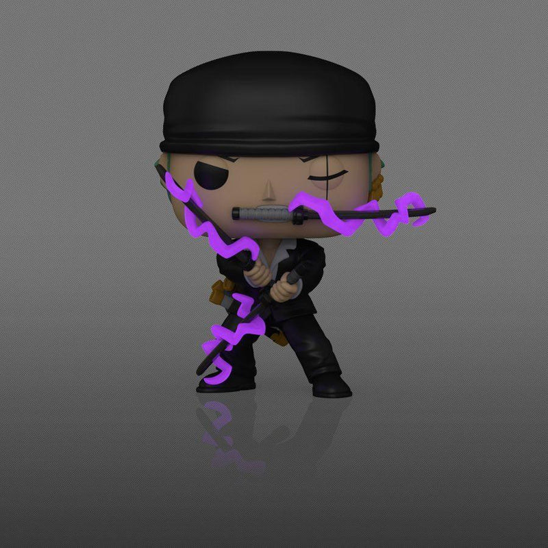 One Piece Roronoa Zoro (Dressrosa) Exclusive Glow Pop! Vinyl