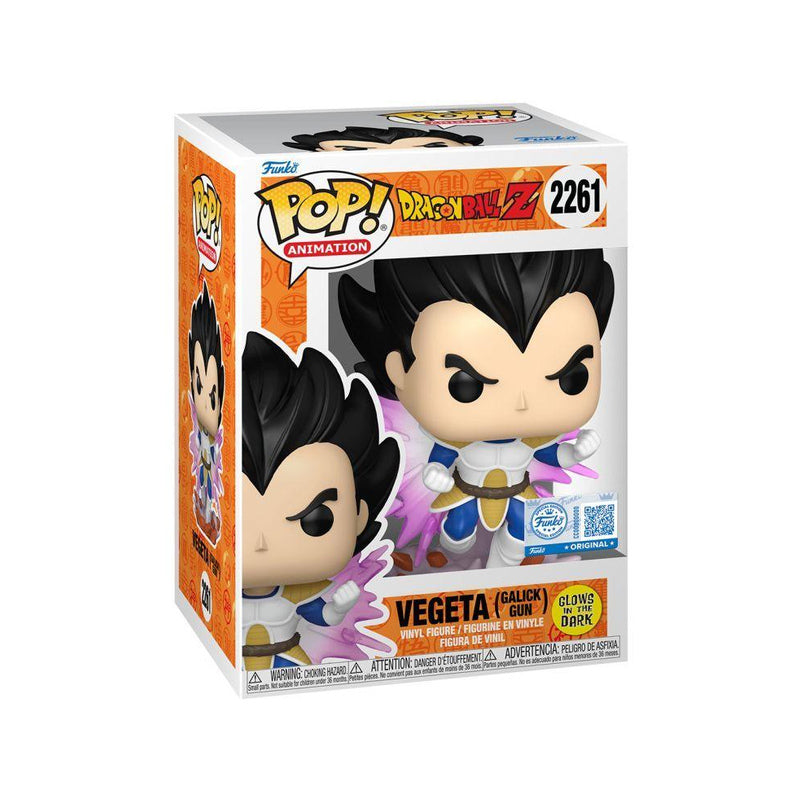Dragon Ball Z Vegeta Galick Gun US Exclusive Glow Pop! Vinyl