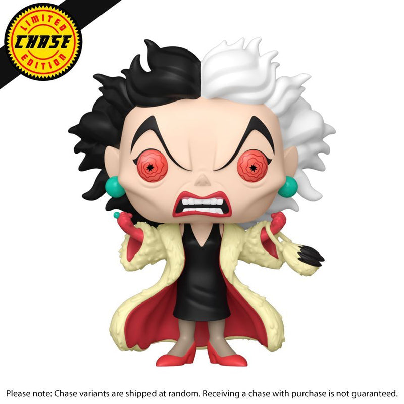 101 Dalmatians (1991) Cruella De Vil Pop! Vinyl (Chase Ships 1 in 6)