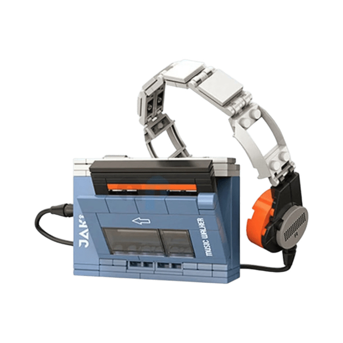 JAKI CasSette Music Walker Plastic Brick Model Kit