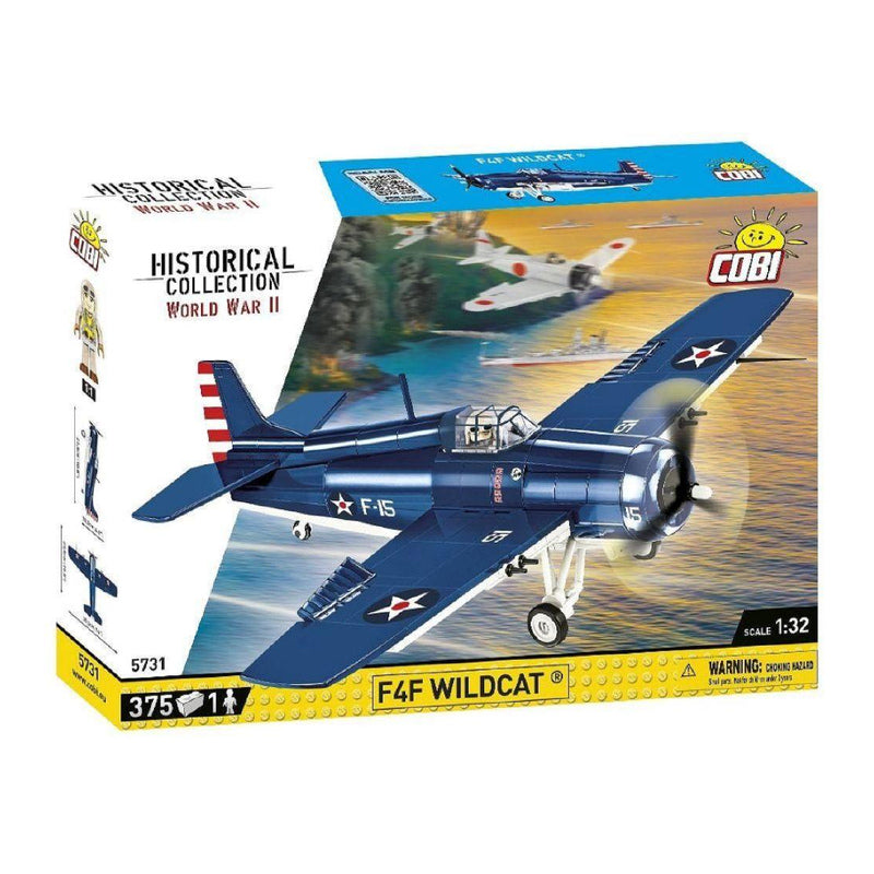 World War 2 F4F Wildcat (Northrop Grumman) (375 Piece Kit)