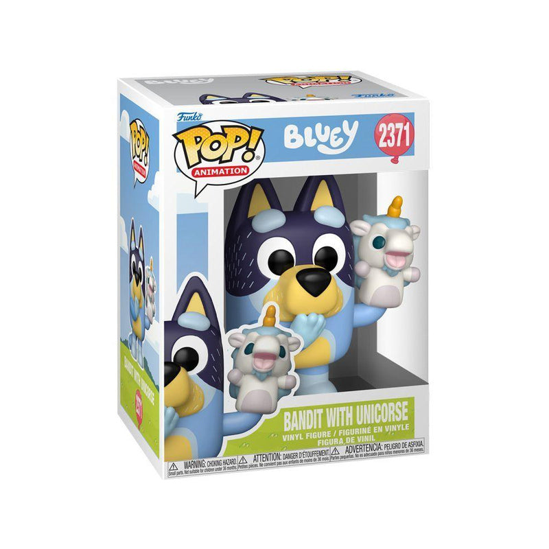 Bluey Bandit with Unicorse Pop! Vinyl
