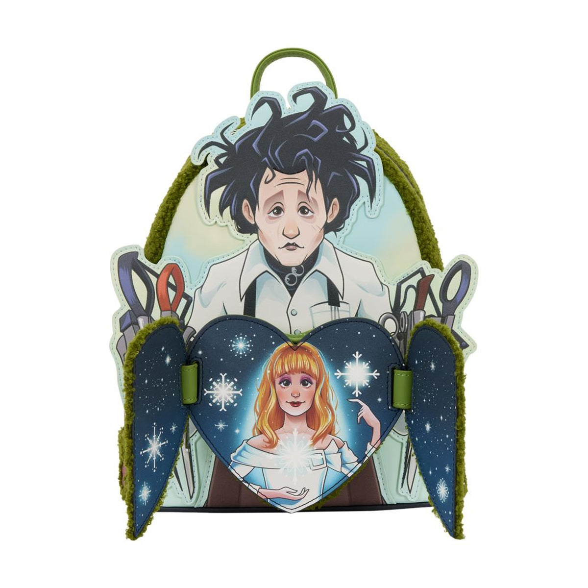 Edward Scissorhands Sherpa Mini Backpack